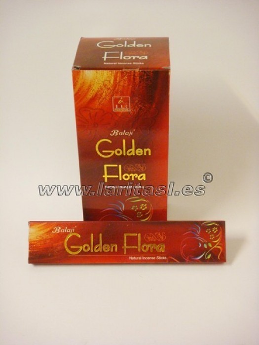 Incienso Balaji Golden Flora 15gr